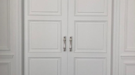 Puerta doble  Blanca