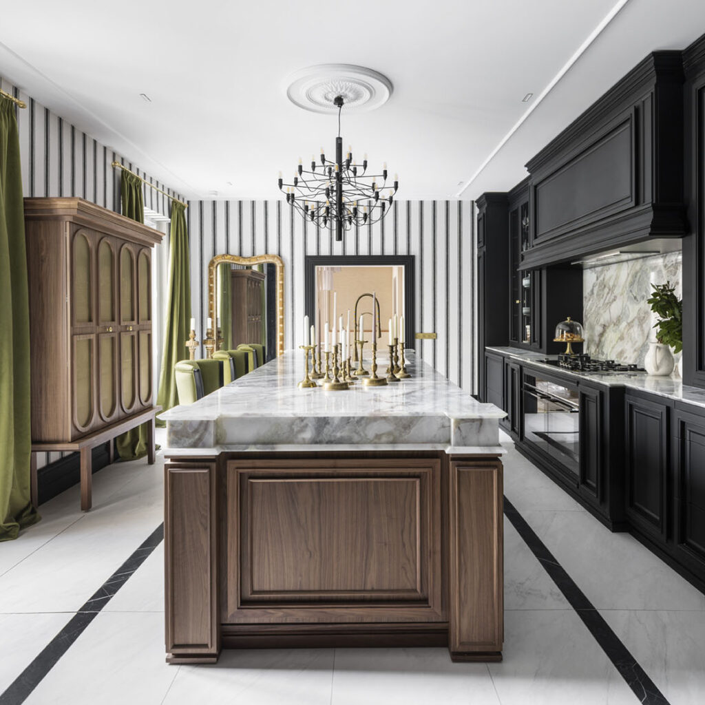 Cocina Casa Decor 2024 SixtyPro Negra clasica