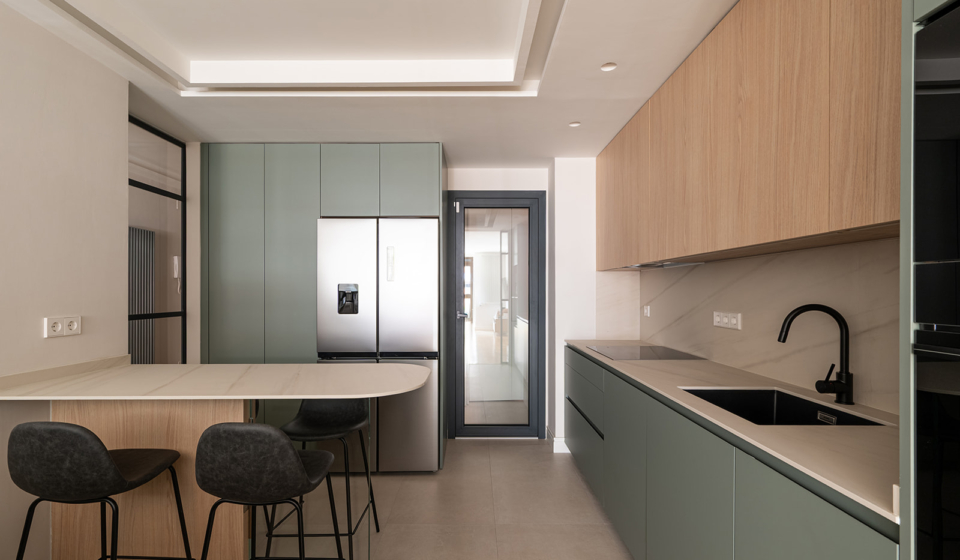 Cocina verde